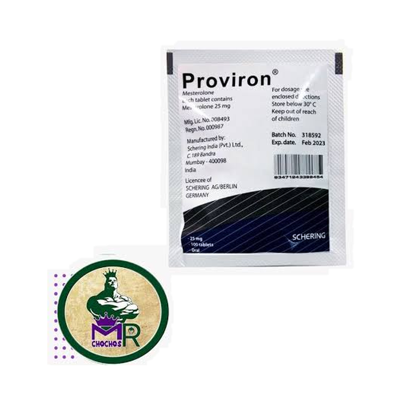 Proviron 25MG Schering Sobre